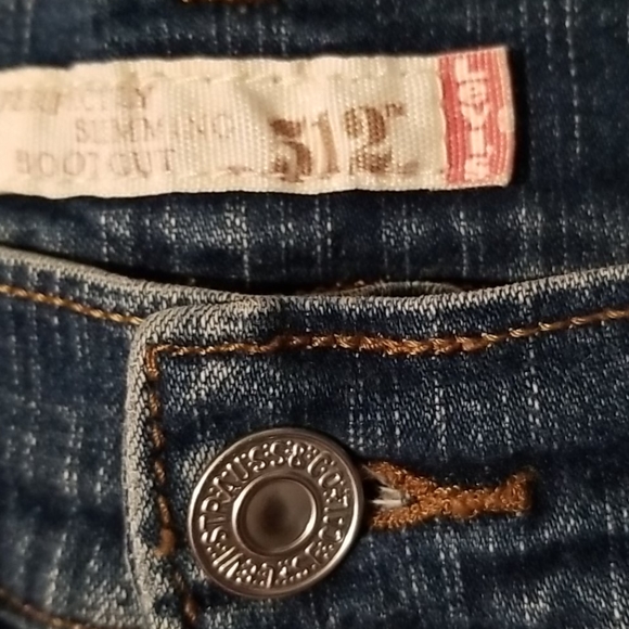 Levi's denim jeans 512 bootcut - Picture 2 of 5